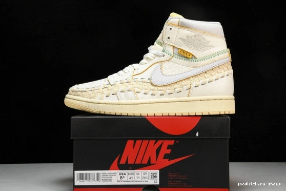 x   OG Air Union FD2565-100 FD2565-100 High "Woven" 1 Jordan  0208